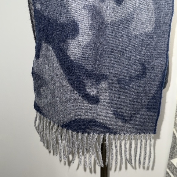 Begg & Co Wool/ Angora Blend Camo Scarf - Picture 2 of 4